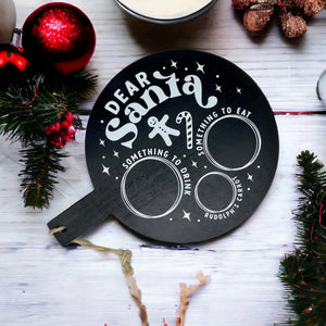 "Dear Santa" Treats Trays