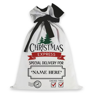 PRE-ORDER! Personalised Santa Sack