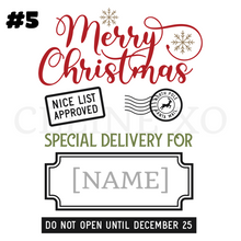 Load image into Gallery viewer, PRE-ORDER! Personalised Santa Sack