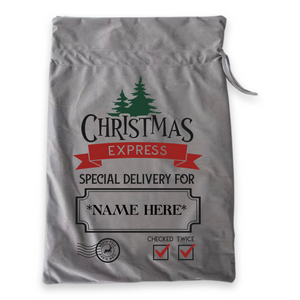 PRE-ORDER! Personalised Santa Sack