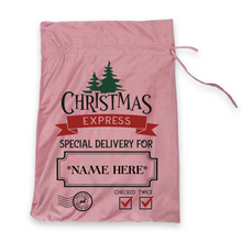 Load image into Gallery viewer, PRE-ORDER! Personalised Santa Sack