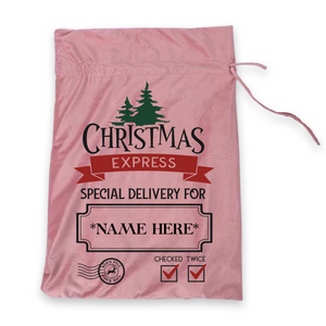 PRE-ORDER! Personalised Santa Sack