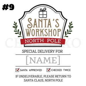 PRE-ORDER! Personalised Santa Sack