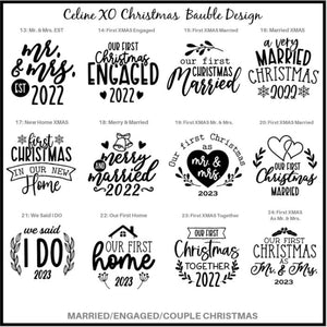 Personalised Christmas Tree Ornaments