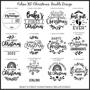 Personalised Christmas Tree Ornaments
