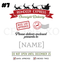 Load image into Gallery viewer, PRE-ORDER! Personalised Santa Sack