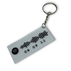 Personalised Spotify Scan Code Keychain