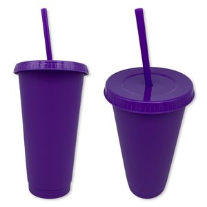 Custom Tumbler With Lid & Straw