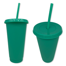 Load image into Gallery viewer, Custom Tumbler With Lid &amp; Straw