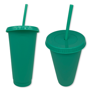 Custom Tumbler With Lid & Straw