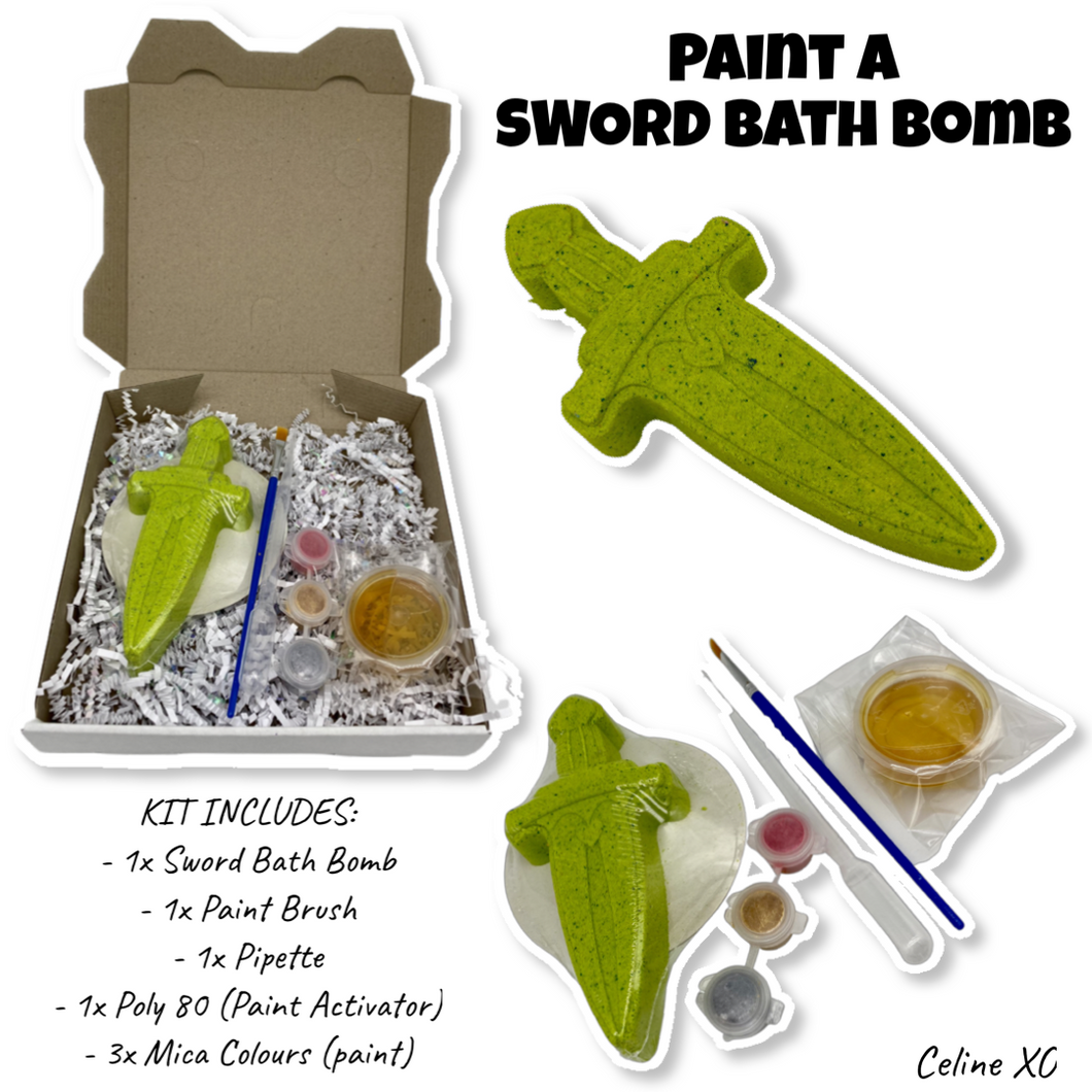 Paint A Bath Bomb! Kit