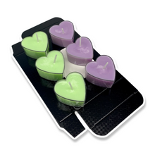 Load image into Gallery viewer, Heart Shaped Tea Light Candles